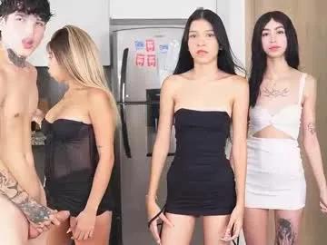dears_pearlss — CrazyTicket: 2 GUYS FUCK THESE 3 GIRLS IN DIFFERENT POSITIONS