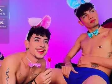 dominikeclipsex — Hello Dominik and Jonathan  [15 tokens left] #couple #monstercock #lovense #selfsuck #anal