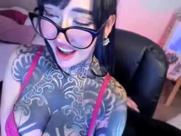 musedreams — PVT open. Tip 33 tokens to roll the dice and win a prize! #tattoo #ahegao #deepthroat #glasses #goth