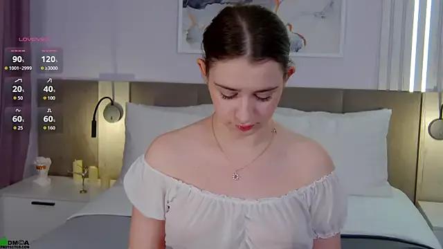 AnnaNoir — Drop panties under skirt