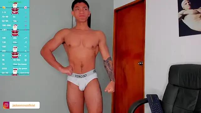 jackson_cruz — saliva on the penis